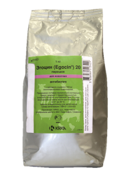 Эгоцин-20 порошок 1кг, антибиотик (2% тетрациклин), KRKA -  Ветпрепараты для сельхоз животных - KRKA     