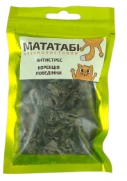 Мататабі КРУПНОЛИСТОВИЙ для кішок 50 мл пакет - Мататабі для котів та кішок