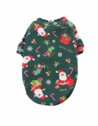 Свитшот рождественский зеленый -  Собаки -    