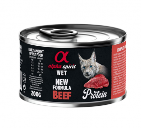 Консерва Alpha Spirit Beef Adult Cats с говядиной, для взрослых кошек, 200г.  - Similar products