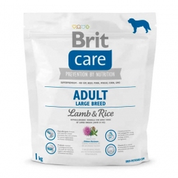 Brit Care Adult Large Breed Lamb&Rice для собак крупных пород -  Сухой корм для крупных собак 