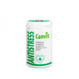 Кормовая добавка Canvit Antistress для собак и кошек с антистрессовым и успокаивающим эффектом, 230 г - Успокоительное для собак