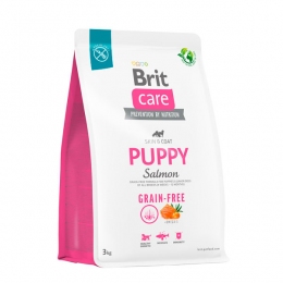Brit Care GF Puppy Salmon&Potato Гипоаллергенный корм для щенков с лососем и картофелем -  Корм для собак Brit Care 