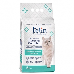 Felin наполнитель для кошек и котов с ароматом марсельского мыла - 