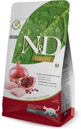 Farmina N&D Prime Grain Free Cat Adult Chicken & Pomegranate Фарміна Беззерновий сухий корм з куркою і гранатом для дорослих котів і кішок - Similar products