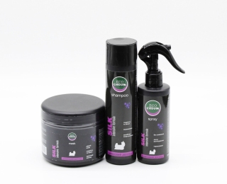 Набор для ухода за шерстью Silk (маска, спрей, шампунь) -20% - 