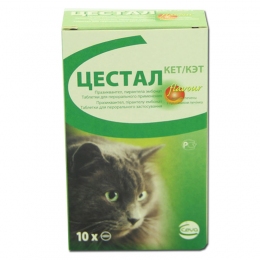 Цестал для кошек 8тб -  Противоглистные препараты для кошек - Ceva     