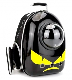 Рюкзак пластик иллюминатор 32х42х29 см бэтмен - Переноска для котов