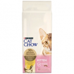 Cat Chow Kitten сухий корм для кошенят -  Корм для стерилізованих котів -    