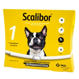 Скалибор — противопаразитарный ошейник 48 см - Средства и таблетки от блох и клещей для собак