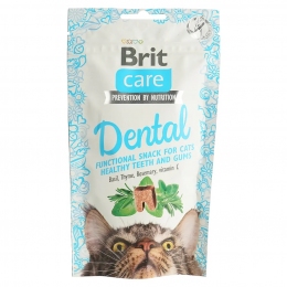Ласощі Brit Care Dental для кішок для здоров'я зубів та ясен з індичкою 50 гр. - Similar products