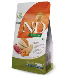 Сухой корм Farmina N&D Grain Free Pumpkin Duck & Cantaloupe Adult для взрослых кошек, с уткой и тыквой, 1,5 кг - Similar products