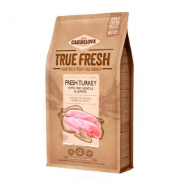 Carnilove True Fresh Turkey Сухий корм для собак з індичкою, 1,4 кг -  Корм холістик для собак - Carnilove   