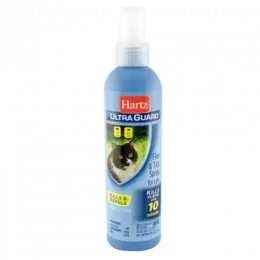 Hartz Ultra Guard спрей от блох и клещей для кошек 237 мл, Н91028 -  Средство от блох и клещей для котов - HARTZ     