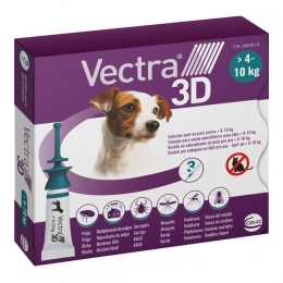 Вектра-3D краплі від зовнішніх паразитів у собак 1 піпетка -  Засоби від бліх та кліщів для собак Ceva     