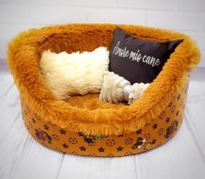 Бристоль лежак для животных 40х50 см Teddy Amore mio Cane - Лежанки и домики для котов и кошек