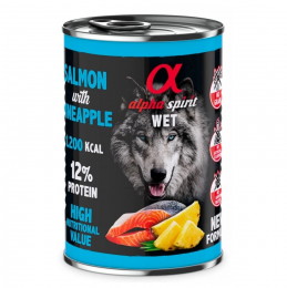 Влажный корм Alpha Spirit Salmon with Pineapple Complete для взрослых собак, с лососем и ананасом, 400 г - Similar products