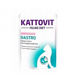Kattovit Diet Gastro Вологий корм для кішок з лососем, 85 г -  Вологий корм для котів - Інші     