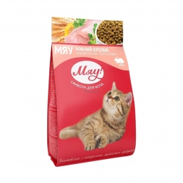 Мяу! С кроликом - сухой корм для кошек -  Сухой корм для кошек -   Вес упаковки: 10 кг и более  