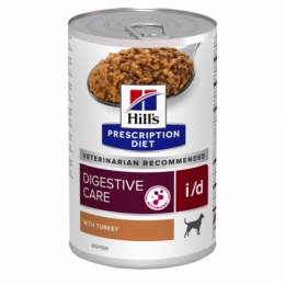 Hill’s PRESCRIPTION DIET i/d Digestive Care с индейкой влажный корм для собак уход за пищеварением 360 г -  Влажный корм для собак -    