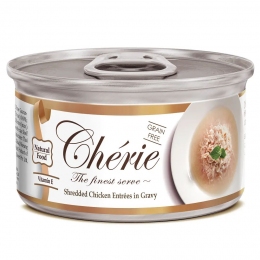 Cherie Signature Gravy Chiken Влажный корм для кошек из мяса курицы в соусе 80 гр - Влажный корм для кошек и котов