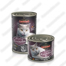 Leonardo Quality Selection Rich In Rabbit консерва для котів з кроликом -  Вологий корм для котів Leonardo     