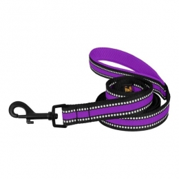 Повідець Mesh для собак фіолетовий, S (16мм/2м) -  Собаки - BronzeDog   