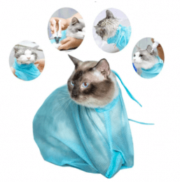 Котокупальник Чехол для купания кошек 35*50*11 см без подкладки - Аксессуары для кошек