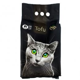 Fun Cat Tofu наповнювач для котів з ароматом зеленого чаю, 5л - Наповнювач для котячого туалету