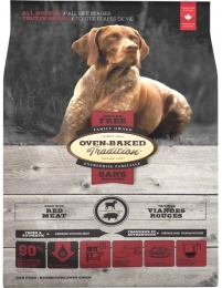 Oven-Baked Tradition Збалансований беззерновий сухий корм для собак з червоного м’яса 5,67 кг - Корм холістик для собак