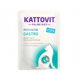 Kattovit Diet Gastro Вологий корм для кішок з качкою в соусі, 85 г -  Вологий корм для котів - Інші     