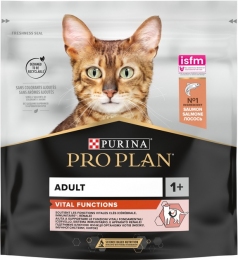 АКЦИЯ Purina Pro Plan Adult 1+ Vital Functions сухой корм для взрослых кошек с лососем 400 г - Similar products