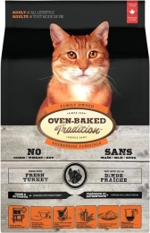 Oven-Baked Tradition полностью сбалансированный сухой корм для кошек из свежего мяса индейки -  Сухой корм для кошек -   Ингредиент: Индейка  