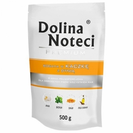 Dolina Noteci Premium консерва для взрослых собак Утка и тыква -  Влажный корм для взрослых собак 
