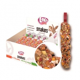 Lolo Pets Extrimo Smakers для гризунів із фруктами 47 г 73130 - Ласощі для гризунів