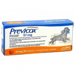 Превикокс S 57мг 30 таблеток -  Знеболюючі для собак -    