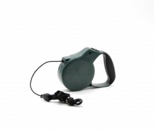 Рулетка Комфорт софт трос зелёная, до 20 кг/ 5 м -  Собаки - Flexi   