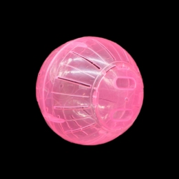 Прогулянкова куля для гризунів рожева 12 см - Колесо для хом'яка