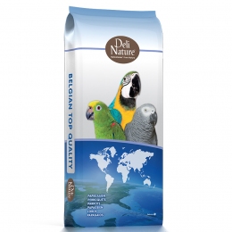 Корм Deli Nature Macaws Excellent (20 інгредієнтів) для середніх та великих папуг, 15 кг -  Корми для птахів - Deli Nature   