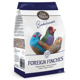 Корм Deli Nature Birdelicious Foreign Finches для тропічних птахів, 0,8 кг -  Корми для птахів - Deli Nature   