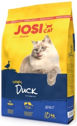 Josera JosiCat Crispy Duck с уткой сухой корм для взрослых кошек 10 кг -  Сухой корм для кошек -   Ингредиент: Утка  