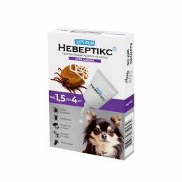 SUPERIUM Nevertix Противоклещевые капли на холку для собак -  Средства от комаров для собак 