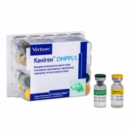Каніген вакцина DHPPI+L, Вірбак, Франція. -  Вакцини для собак -    