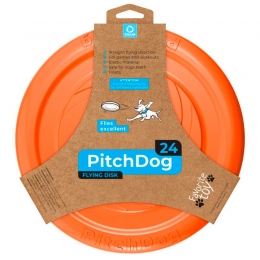 Ігрова тарілка для апортування Pitch Dog, 24 см - Фрісбі для собак