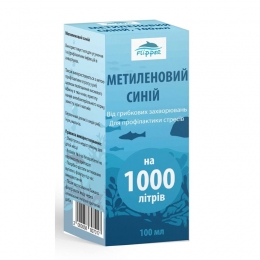 Метиленовый синий 100 мл Flipper -  Аквариумная химия -   Лекарство: Против грибков  