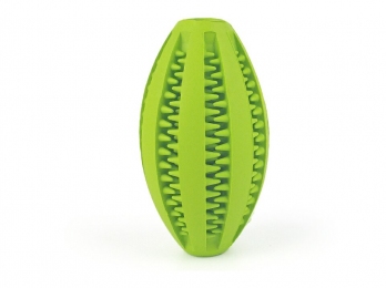 Игрушка для собак мяч Регби Дентал 11 см - Игрушка для чистки зубов собак