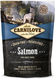 Carnilove Salmon Adult Сухой корм для собак с лососем 1.5 кг -  Сухой корм для собак -   Ингредиент: Лосось  