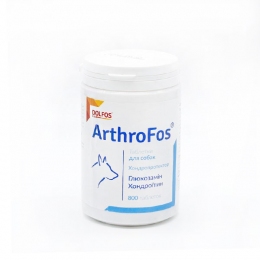 Dolfos ArthroFos Витаминно-минеральная добавка для укрепления и восстановления суставов и хрящей у собак, 800 тб - Витамины для собак для суставов