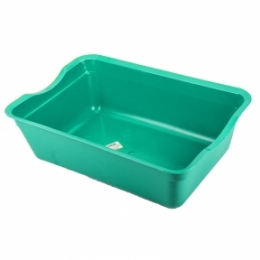 Туалет Днепр без сетки, 36,5х27,5х5 см -  Кошачьи туалеты и лотки -   Категория: Приучение к туалету  