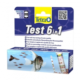 Tetra Набор для ухода за аквариумом с Tetra Test 6в1 7022021 -  Тест для аквариумной воды 